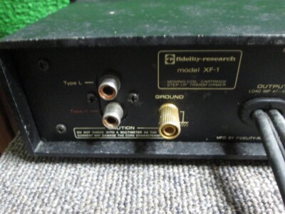 Fidelity Research XF-1 Type H/L MC Step Up Transformer Moving Coil