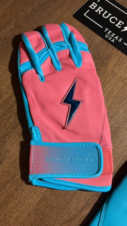 Bruce Bolt Max Clark Series LONG Cuff Batting Gloves Adult XXLarge eBay