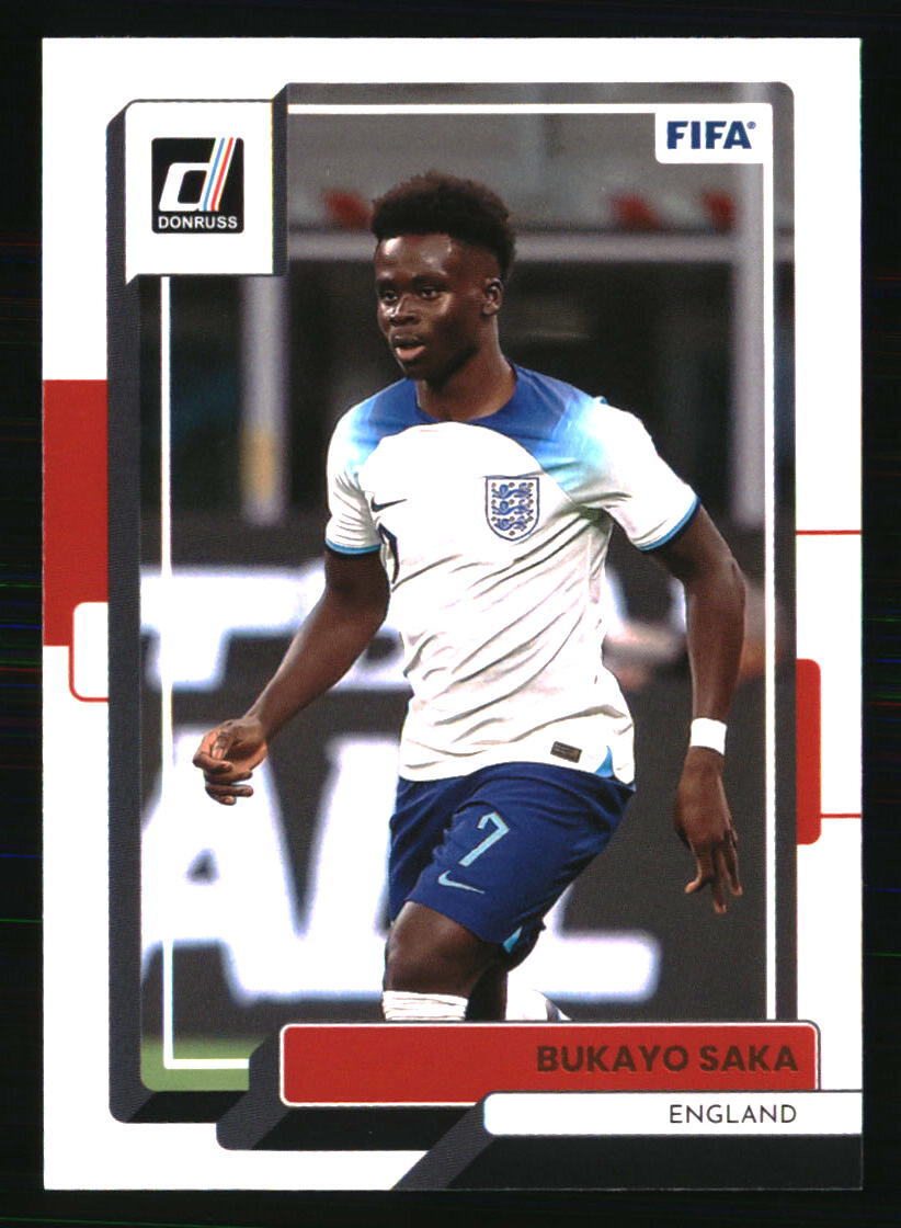 Bukayo Saka 2022-23 Donruss #26 SOCCER Card