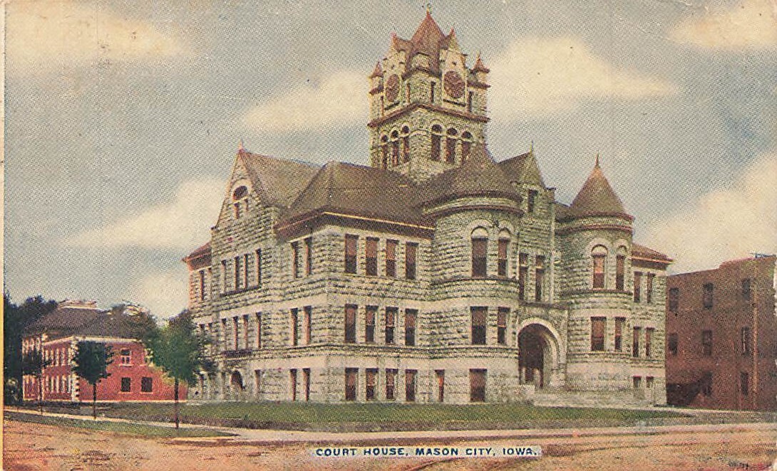 c1910 Cero Gordo County Court House Mason City Iowa IA P483 Posted eBay