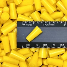 High Temp Masking Supply .250" x .375" STP104 Silicone Rubber Plugs - 50 Pack