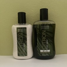Bath & Body Works CITRON For Men 10oz 2-in-1 Hair