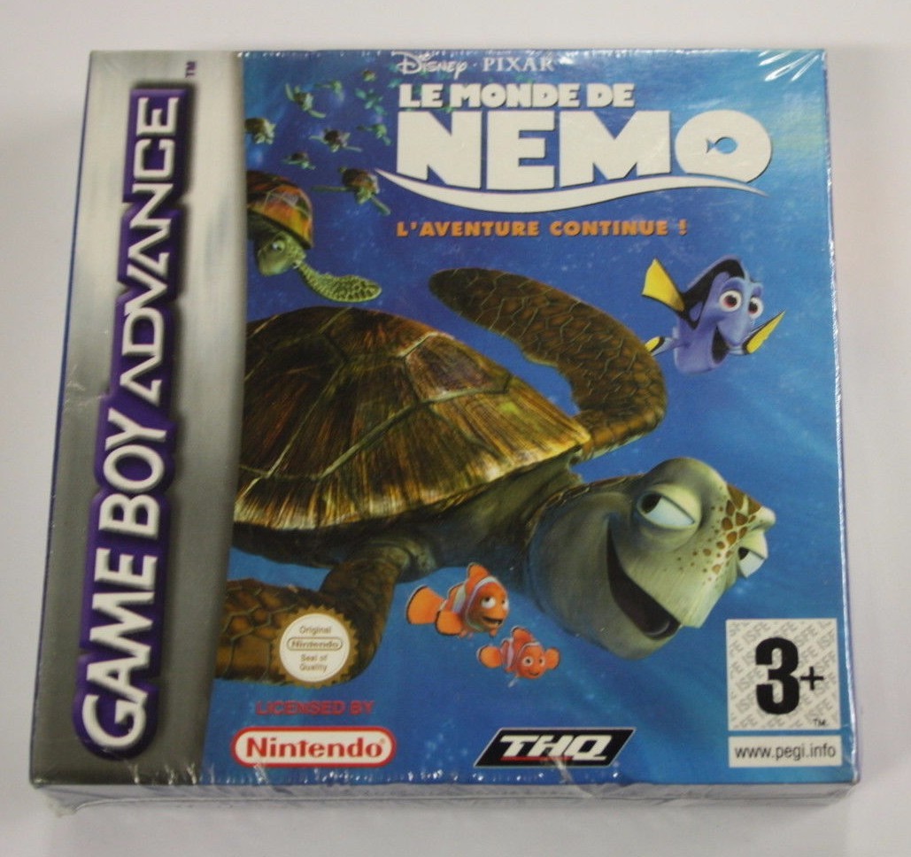 jeu Nintendo Game Boy Advance  gba LE MONDE DE NEMO  neuf