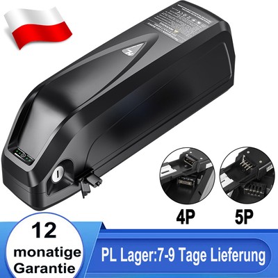 Samsung Ebike Akku 48V 30Ah Hailong Downtube Fahrrad Akku für 250W ~ 1200W Motor