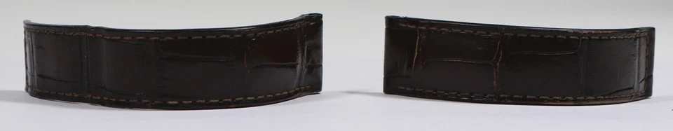 CORREA RELOJ TAG HEUER CARRERA 19MM CUERO MARRÓN 7 PULGADAS PATRÓN COCODRILO FC6180 Foto 2 de 4