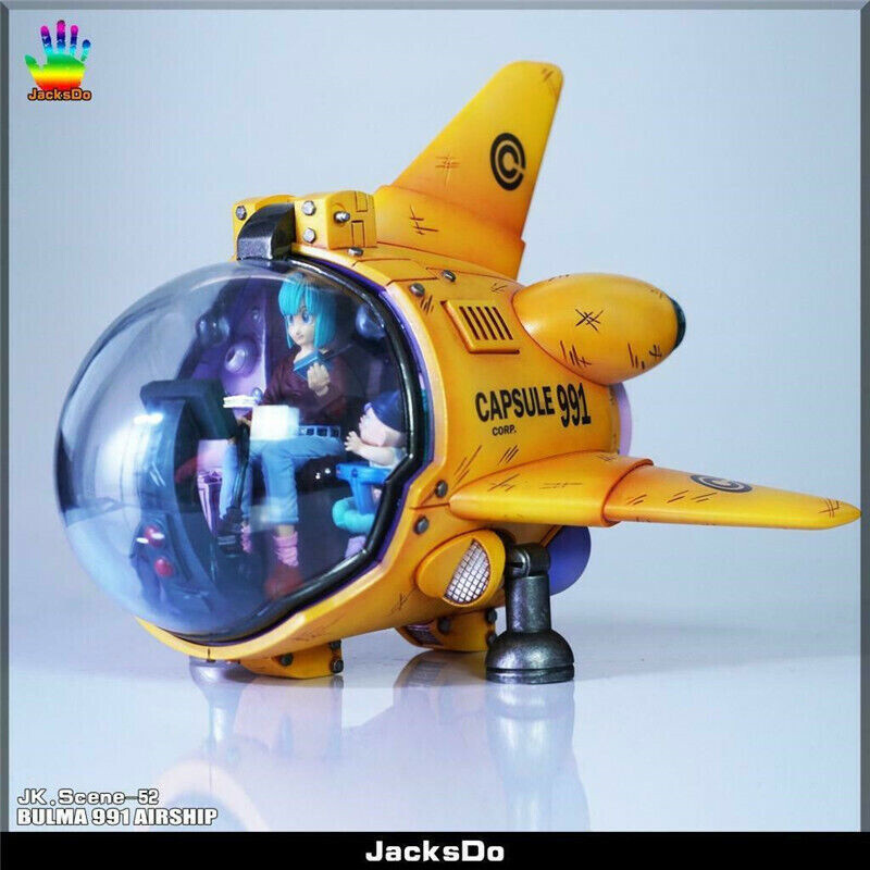 JacksDo Dragon Ball DBZ Bulma Capsule 991 Airship GK Resin Statue