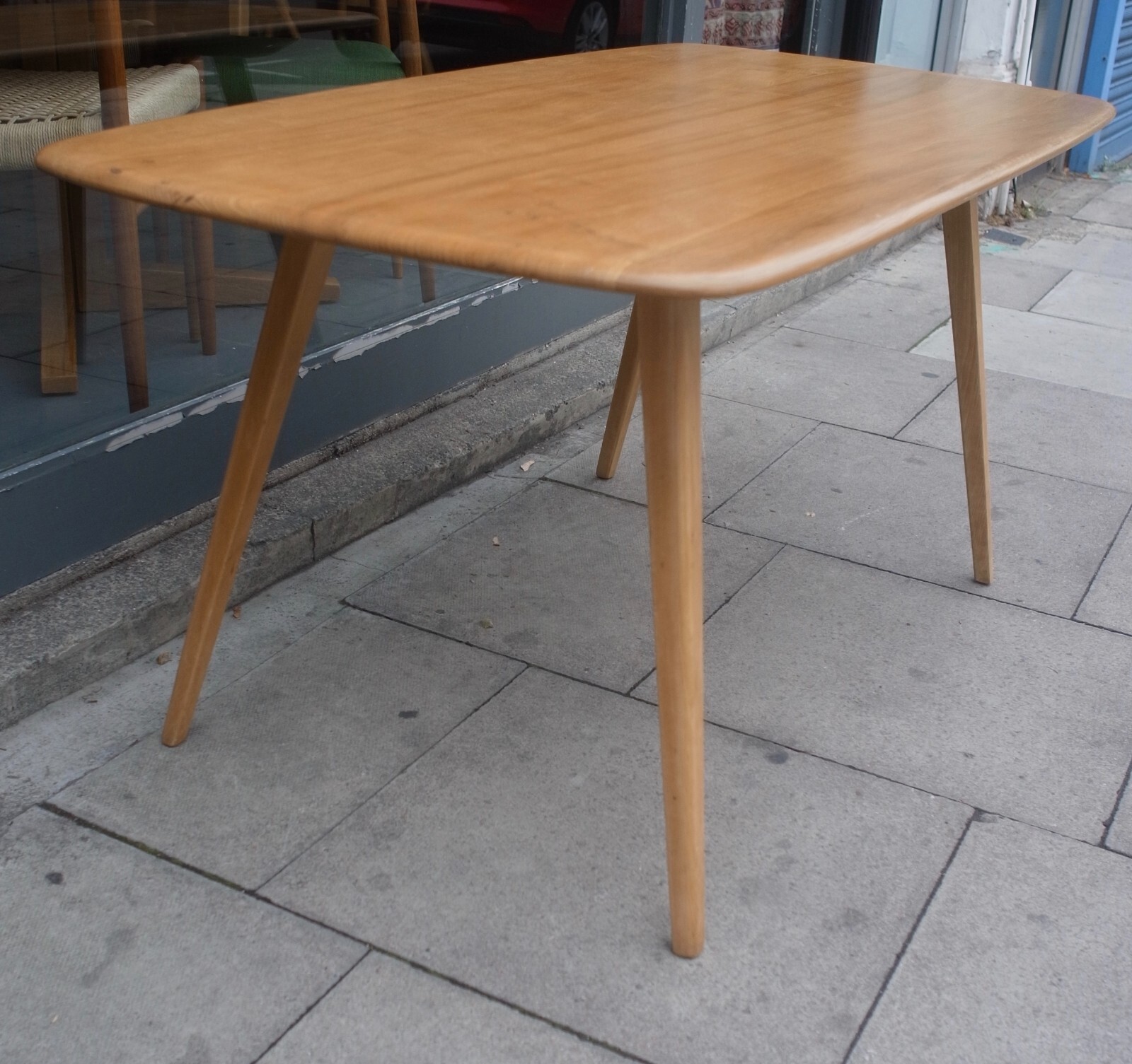 Vintage 1970s Ercol plank dining table eBay