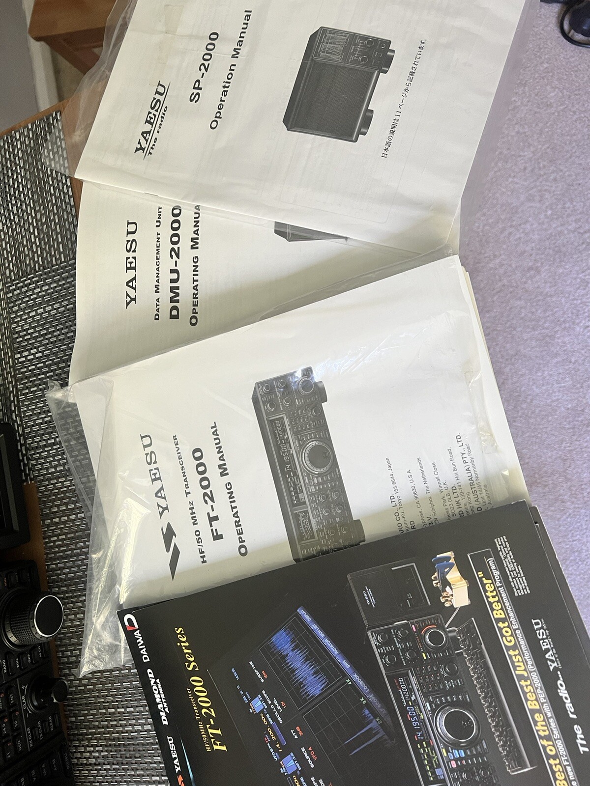 Yaesu Transceiver FT2000 + DMU2000 + SP2000 eBay