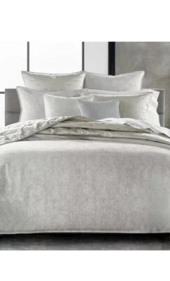 Hotel Collection Tessellate F/Queen Duvet Cover+2 Standard Shams- New - Image 1 of 4