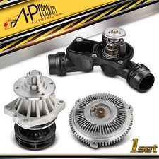 Viscokupplung+Thermostat +Wasserpumpe Satz für BMW E46 E36 5er E34 E39 Z3 M3 E36