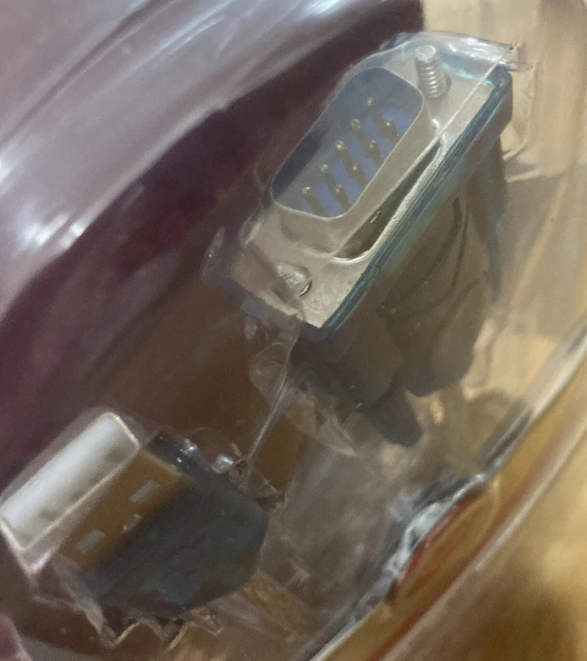 VCOM USB to RS232 Cable Male 9 Pin Male Serial Connector 1.2 Meter Top Quality - Image 3 of 3