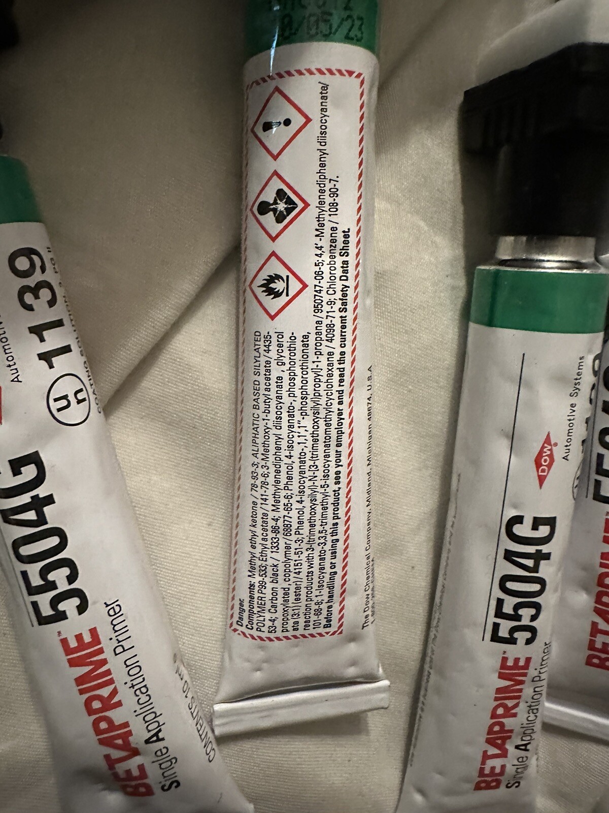 (22) Dow Betaprime 5504GSA Single Application Primer Auto Glass