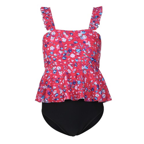 Girls Bathing Suit Beach Swimsuit Quickly Dry Outfit Flounce Swim Top Set Soft - Picture 15 of 30