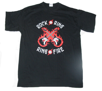 ROCK AM RING  2010 - Crossed Guitars - T-Shirt - Größe / Size S - Neu