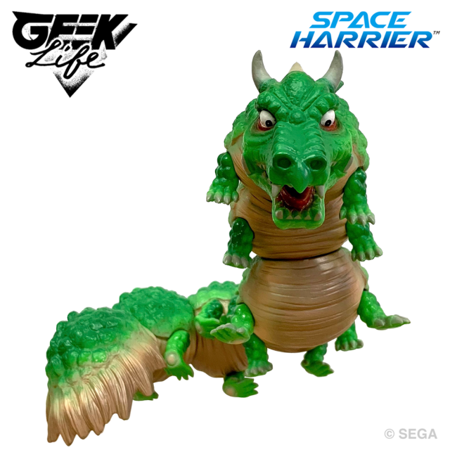 Yamakichiya Sega Retro Game Soft Vinyl Space Harrier Stage 1 Yamakichiya Sega Retro Game Soft Vinyl Space Harrier Stage 1