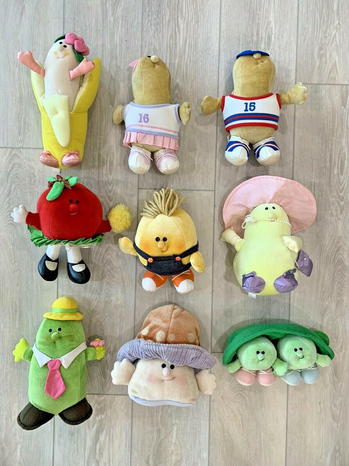 VTG 1980's Avon Somersaults Pals Stuffed Animals Plush Toy Collection Lot of 9 eBay