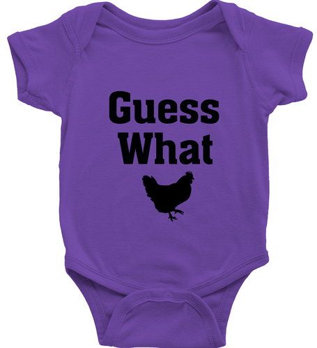 Toddler Kids Tee Youth T-Shirt Baby Bodysuit Funny Pet gift Guess What Chicken - Picture 18 of 30