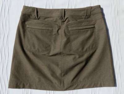 Athleta Plus Brown Straight Leg Stretch Ponte-Knit Pull-On Pant Joggers