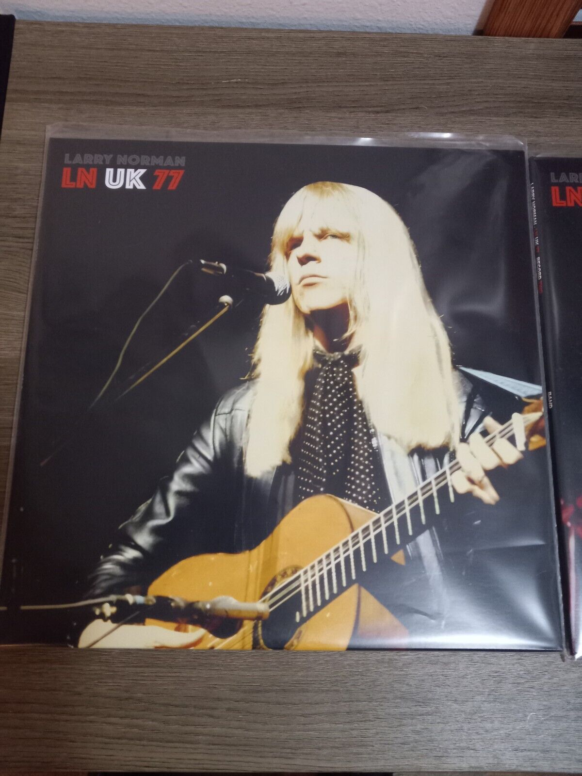 Larry Norman Live 1977 U.K. 2 LP Set Brand New vinyl label misprint