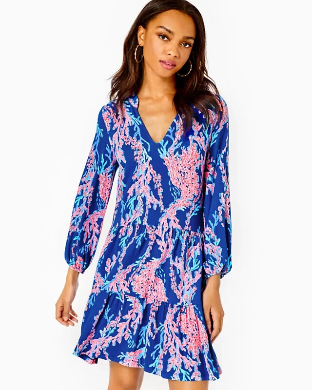 Lilly pulitzer top blue dress