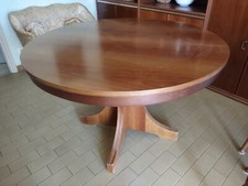 Tavolo e Sedie VINTAGE anni 70/80 in noce massiccio