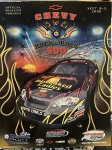 NASCAR Richmond 400 Rock & Roll September 8-9 2006 Program