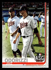 Jake Odorizzi 2019 Topps Update #US36 Minnesota Twins *040