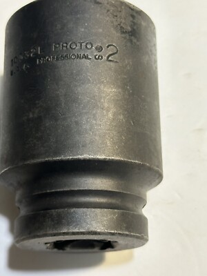 Proto Professional 10032L 2  Socket 1  Drive 6 Point USA