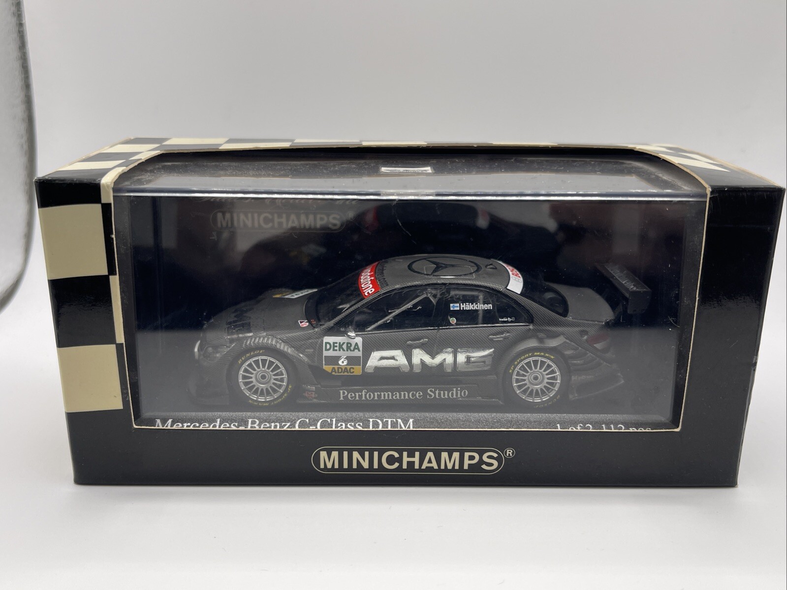 Minichamps 400073706 MERCEDES BENZ C-CLASS AMG M. HAKKINEN DTM 2007 scale 1:43