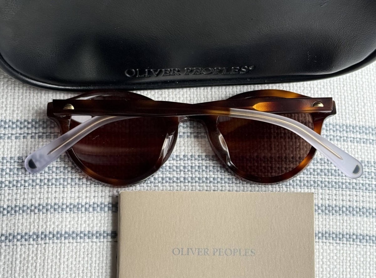 PEOPLES Oliver West Kennelly BT Sun Tortoise Frame + Bronze 