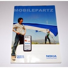 GENUINE NOKIA 6280 USER MANUAL USER GUIDE IN ENGLISH + SOFTWARE CD & DATA CABLE