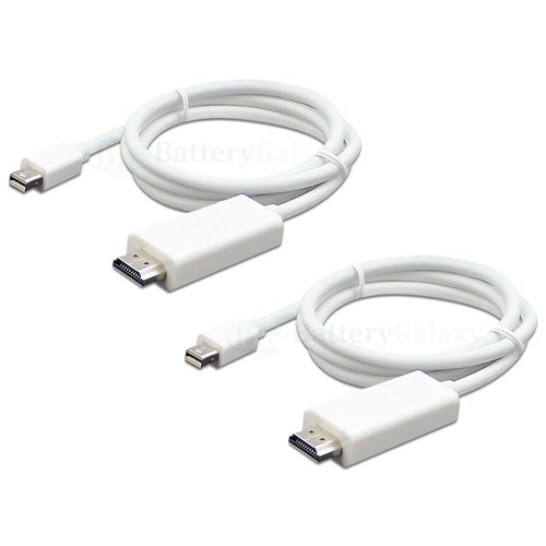 1-100 Lot 3ft Mini Display Port DP To HDMI Adapter Cable Cord For Mac Macbook - Picture 18 of 65