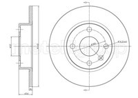 2X Metelli Bremsscheibe 23-0610C FüR Opel