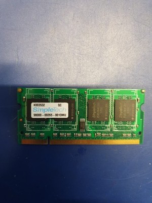 SimpleTech Arbeitsspeicher (98000-00265-0010MU) 512MB DDR2 SDRAM