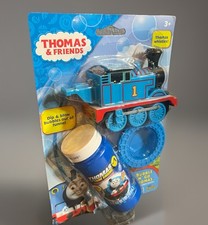 THOMAS TRAIN WHISTLE friends 'bubble-n-go' BUBBLES dipper DIP solution BLOW wand