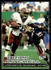 2000 Ultra Brian Mitchell Washington Redskins #93