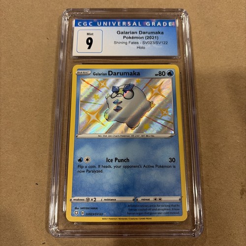 Galarian Darumaka graded CGC 9 for sale on eBay