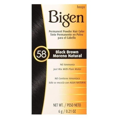 bigen permanent powder hair color