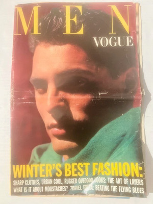 Rare MENS VOGUE AUSTRALIA April 1991 Vintage 90s Fashion Photography