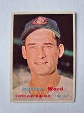 1957 Topps - Preston Ward #226 - Cleveland inidians - EX/NM - Vintage MLB