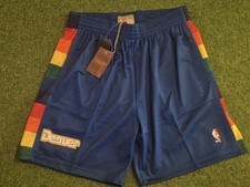 Mitchell Ness Men's Denver Nuggets Road Swingman 1991-92 Shorts NWT XL