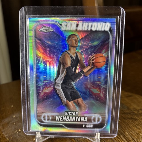 Victor Wembanyama [Refractor] #193 2024 Topps Chrome card