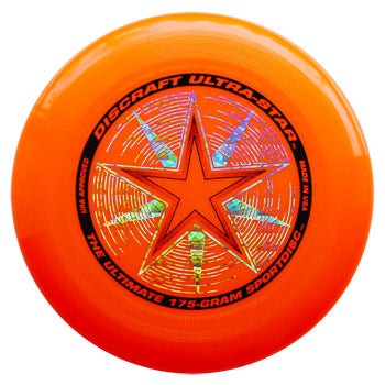 Frisbee Wurfscheibe Discraft UltraStar Orange 175 gr DCUSSO Orange 27,5 cm