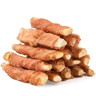 Dog Treats Chews, Chicken Wrapped Beef Cartilage, Rawhide Free & Grain Free D...