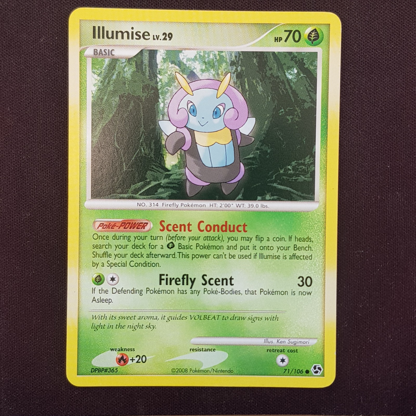 Illumise 71/106💎NEAR MINT💎Great Encounters Pokemon Card TCG