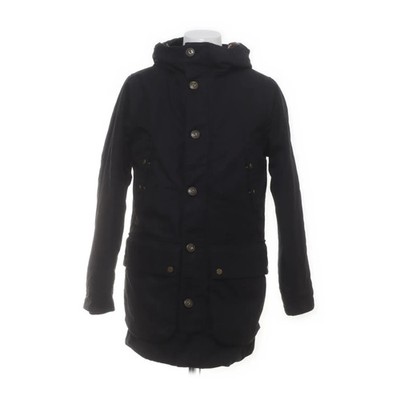 Elvine, Parka, Herren, Größe: S, Schwarz, Baumwolle/Polyester, Einfarbig #TYf