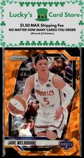 2024 Panini Prizm WNBA #68 Jade Melbourne Ice Orange Prizms