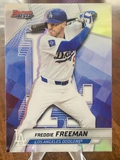 2025 Bowman's Best Freddie Freeman Refractor #32 Dodgers Baseball