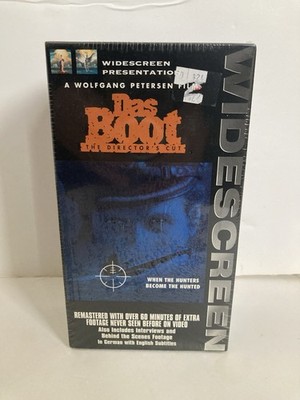 Das Boot - The Directors Cut, VHS 1997, New Sealed  Widescreen Bonus Footage