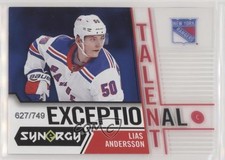 2018-19 Upper Deck Synergy Exceptional Talent 627/749 Lias Andersson #ET-16 a2v
